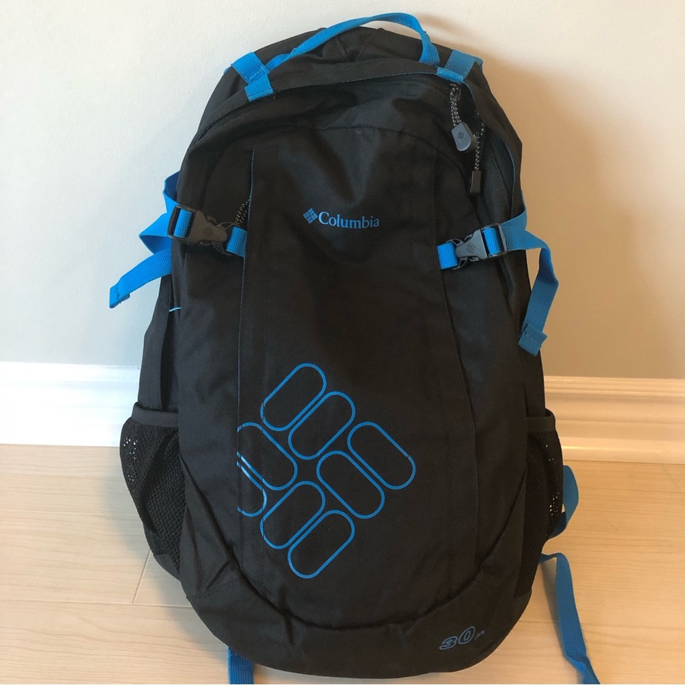 Columbia backpack blue and black